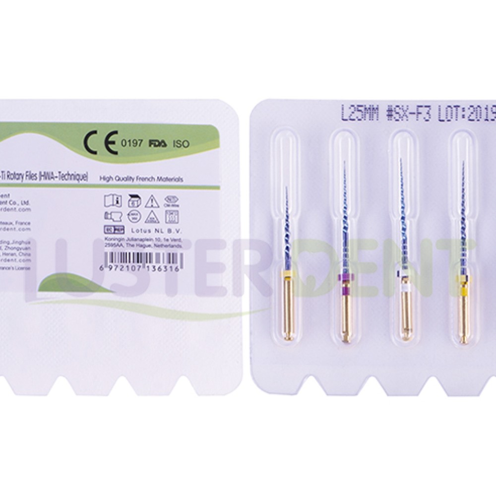 Pliancy Blue Tapered NiTi Rotary Files Pliancy Blue Tapered NiTi Rotary Files