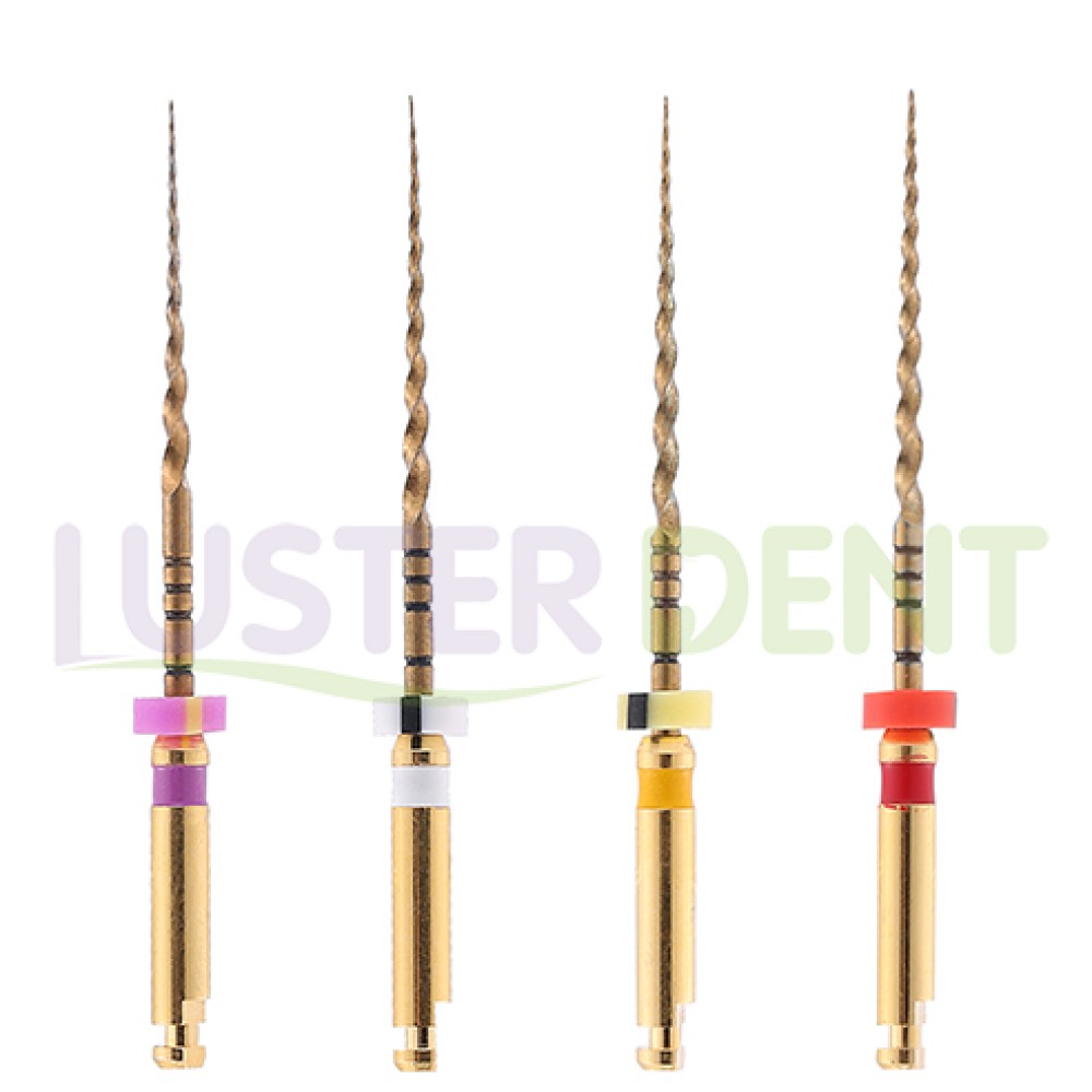 Pliancy Gold Tapered NiTi Rotary Files Pliancy Gold Tapered NiTi Rotary Files