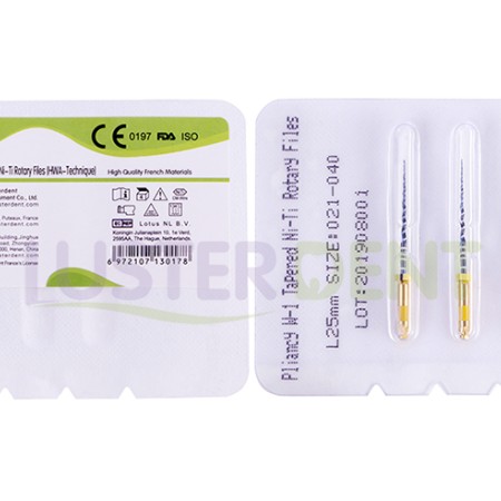 Pliancy W-1 Tapered NiTi Rotary Files Pliancy W-1 Tapered NiTi Rotary Files