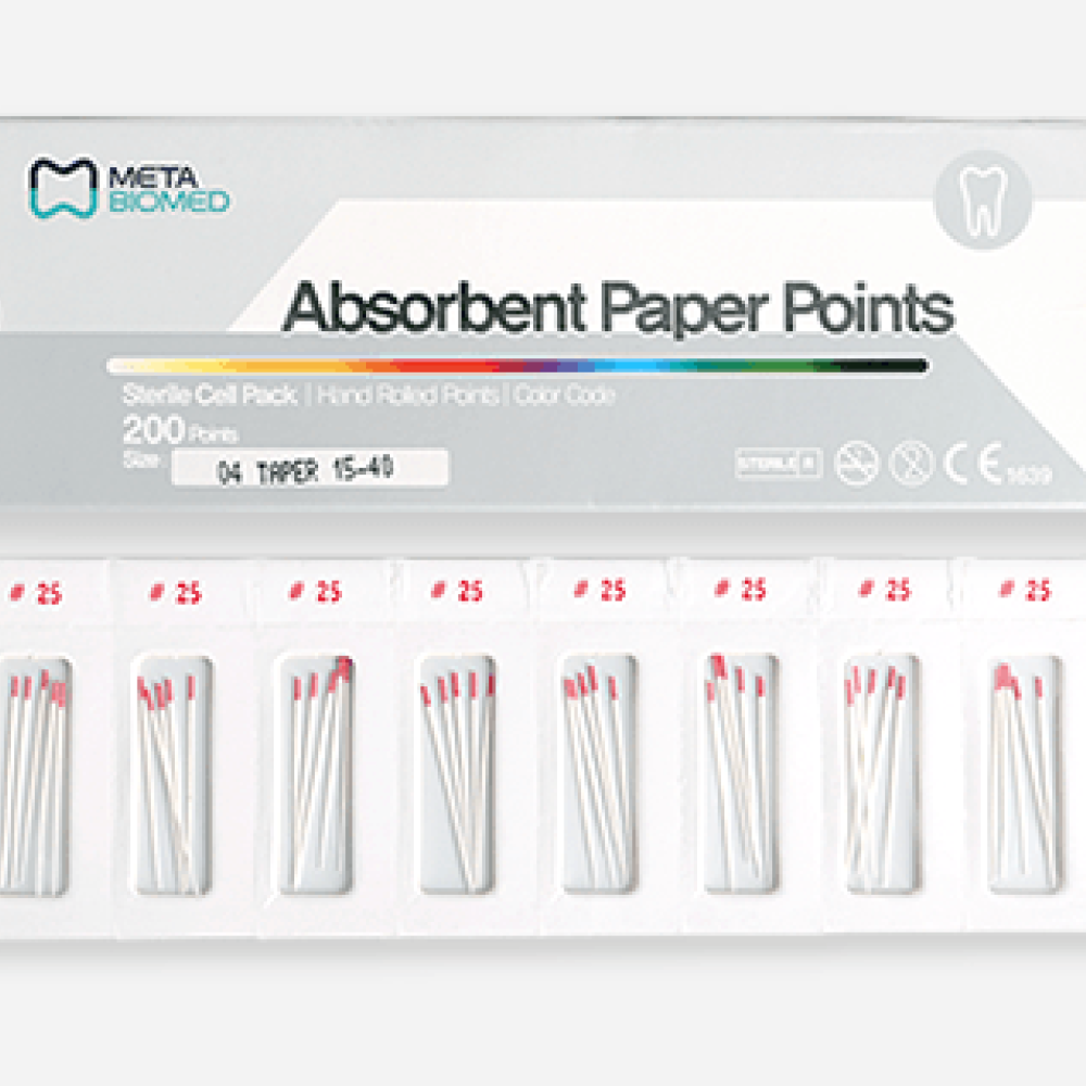 Absorbent Paper Points Sterilized Absorbent Paper Points Sterilized